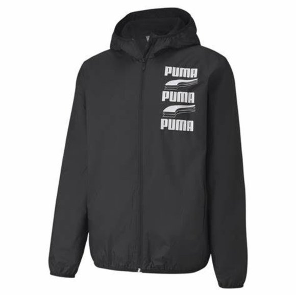 Puma Men's Essentials Rebel Windbreaker - Picture 1 of 4